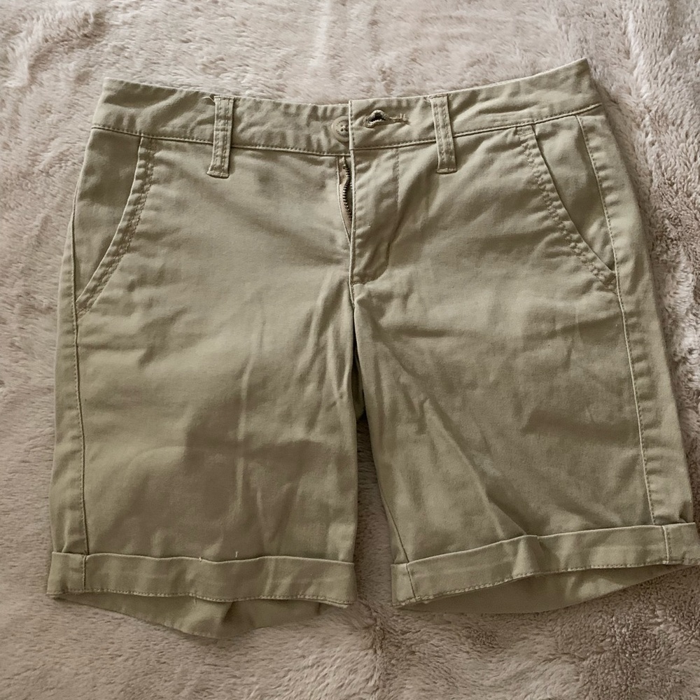 Aero Dark Khaki Uniform Shorts (2 available)-000